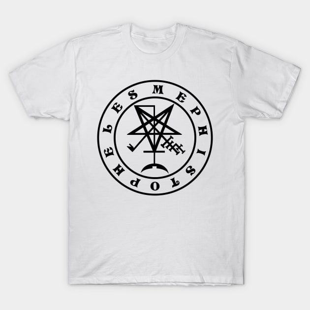 Seal of Mephistopheles T-Shirt by SFPater